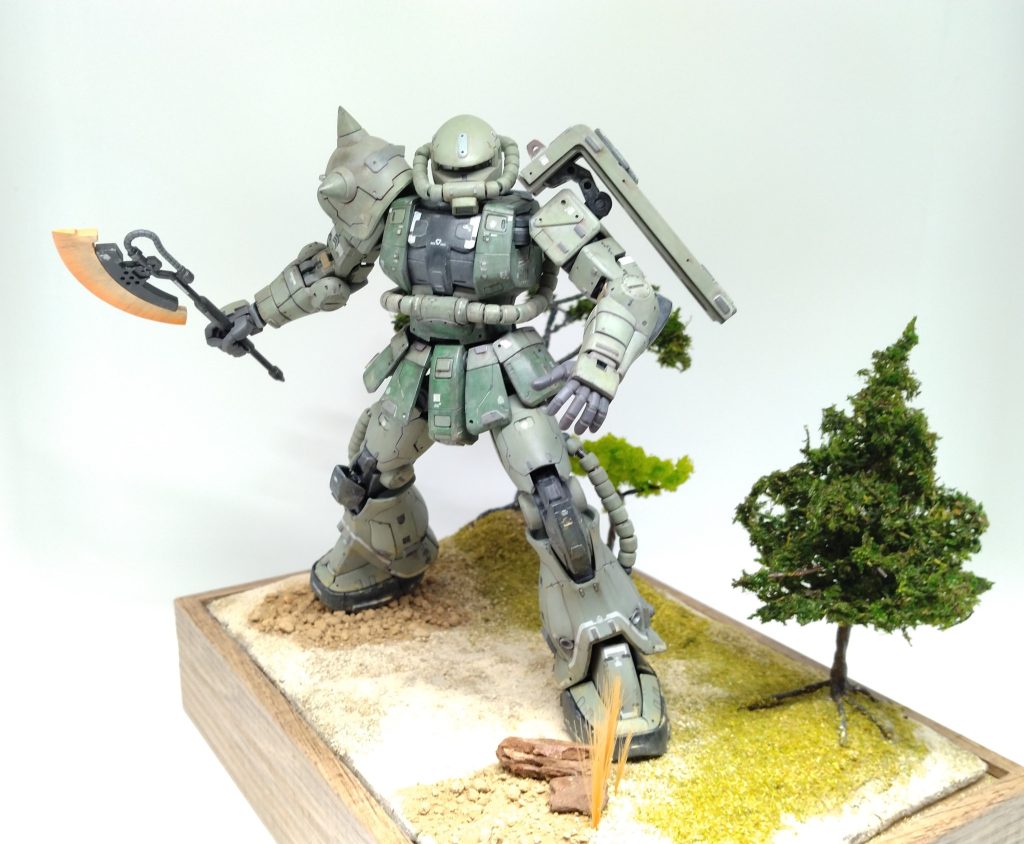 ジオラマといくつかパシャリ。