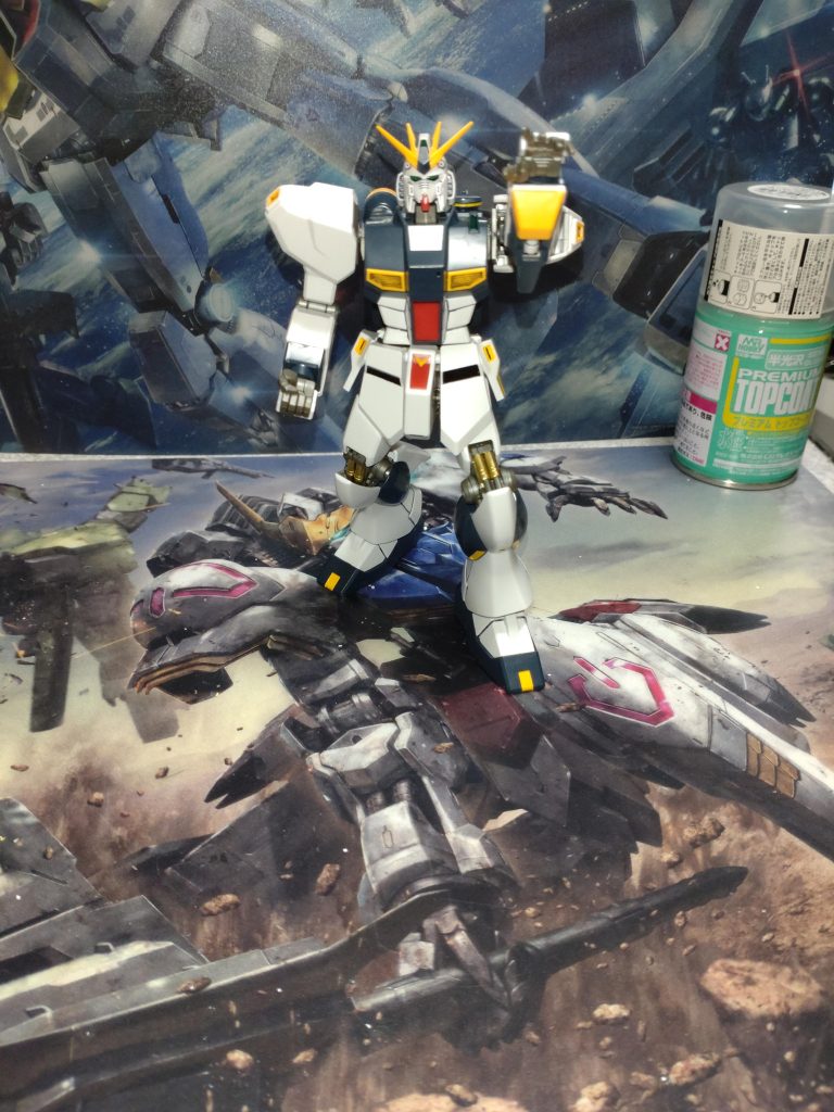 フィン・ファンネルを外すと格闘戦が強そうな感じがイイですね