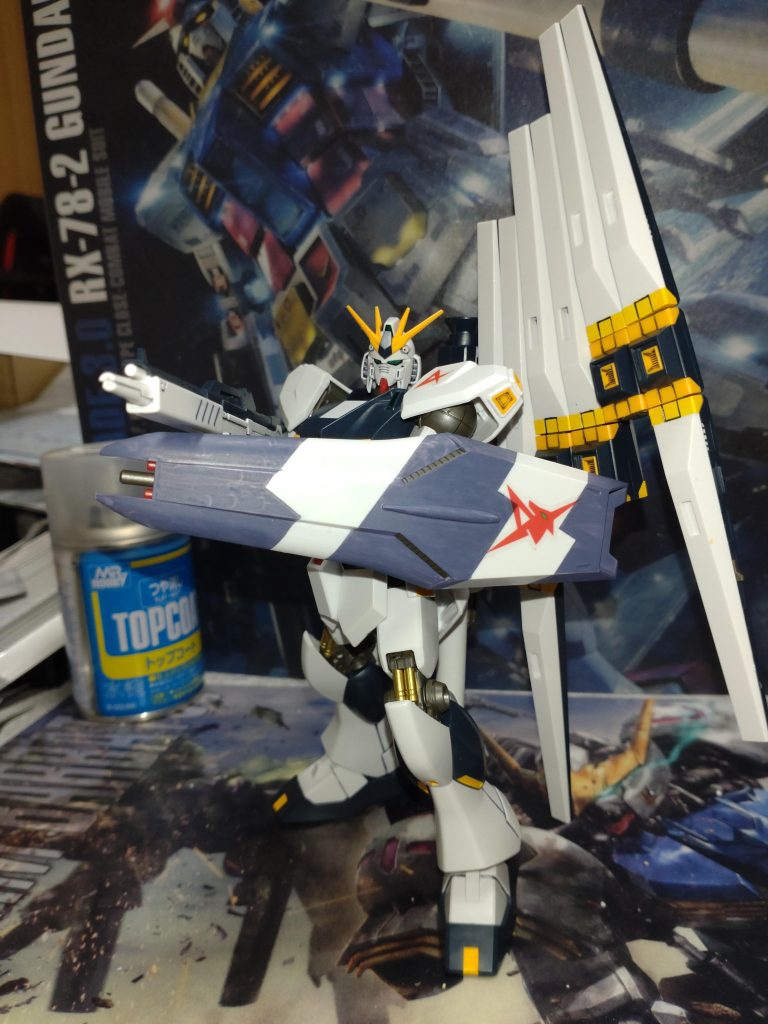 シールドはお好みでハイニュー風に塗装