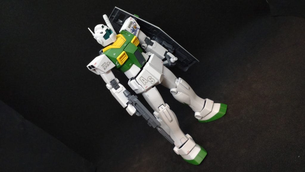 こちらも遙か昔に作成したアダムスティングレイ用ジムⅡ肩のパーツを変えて、特別隊感を出しました。ぜひ他の画像、動画も御覧下さいませ。Twitter、youtubeも公開していますのでそちらも。