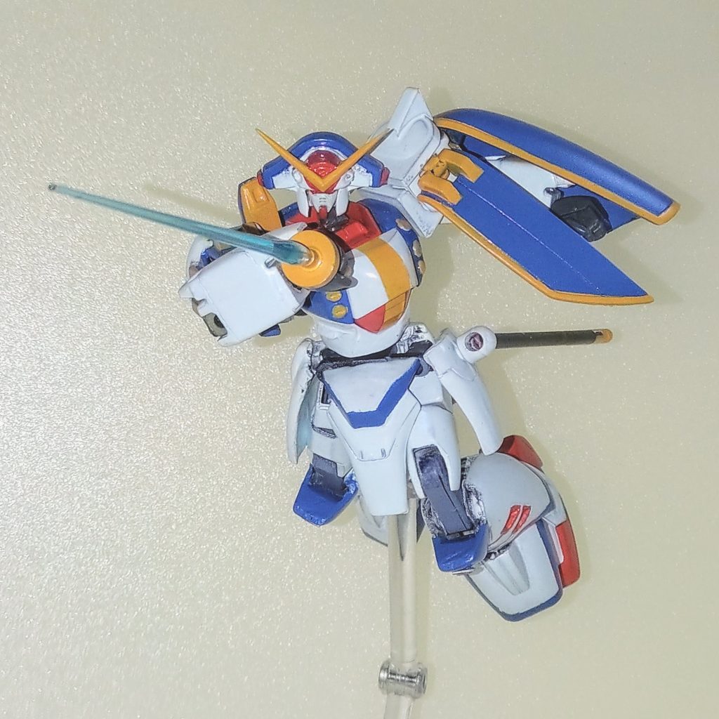 シュバリエサーベルでの格闘シーンもここまで決まります。