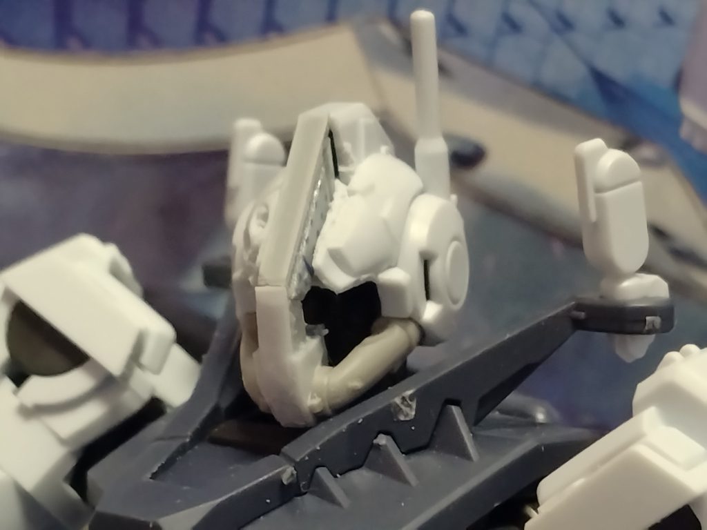 スタートは去年8月。「ん？」から始まるショート動画でゲルググを正史版に寄せたのを見て実行。やってみたらまるで骸骨みたいに