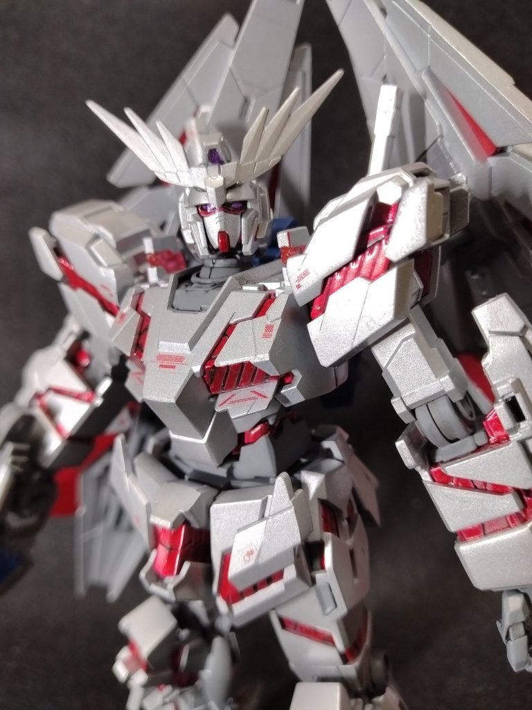 ユニコーンガンダム3号機フェネクスtypeRCシルバー