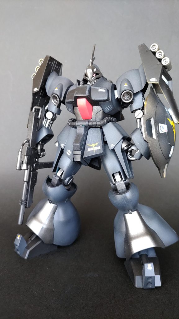 簡単全塗装した2作目。ジャンク品の塗装ですが、ミッドナイトブルーのグラデーションが良い感じです。