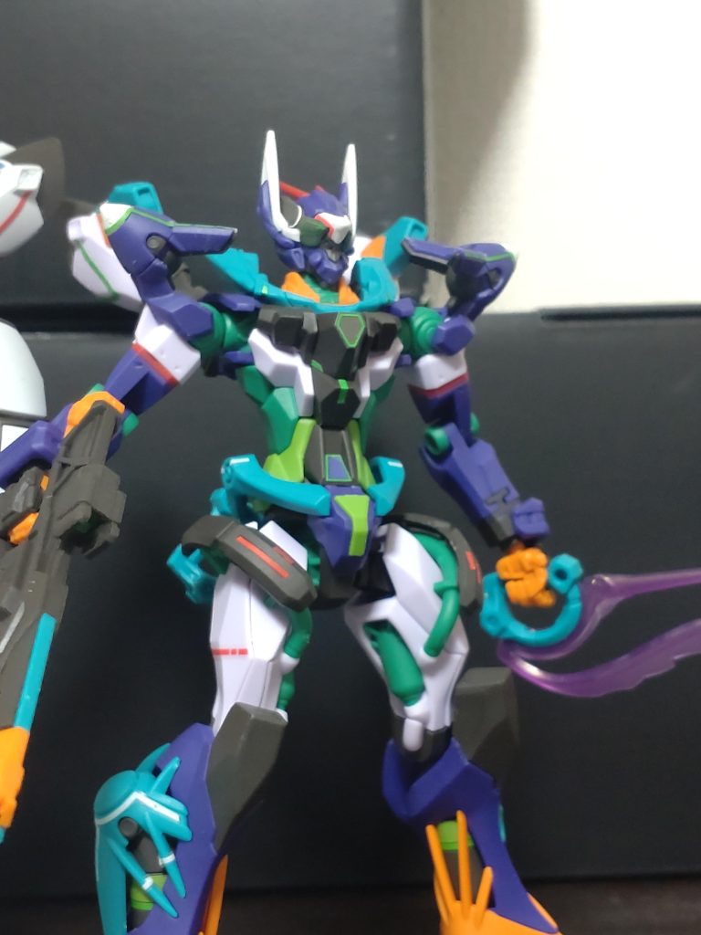 二作目はジフレド。こっちは全く塗ることもスミ入れもしてません。トップコートは偉大ですね。