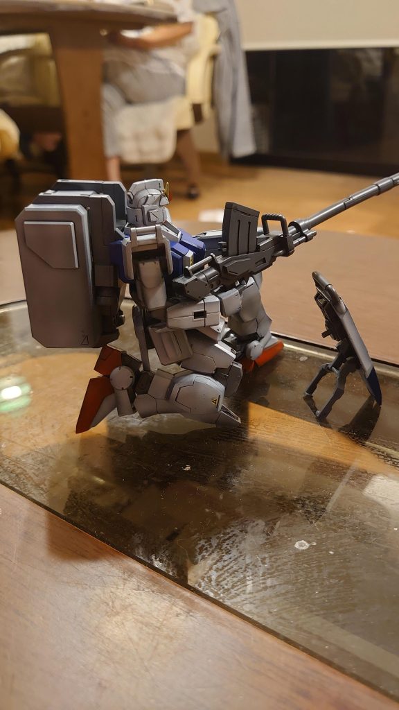 新年明けましておめでとうございます。陸戦ガンダムは説明書通りのポーズ–2枚目/制作者：かっちゃん