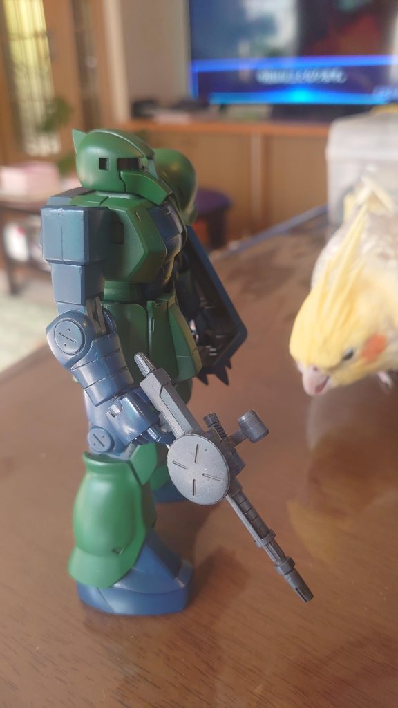 色は説明書通りにと思うが聞いていたら塗料屋さんになる勢いで増えてるので適当に混ぜたらこうなりました。(笑)