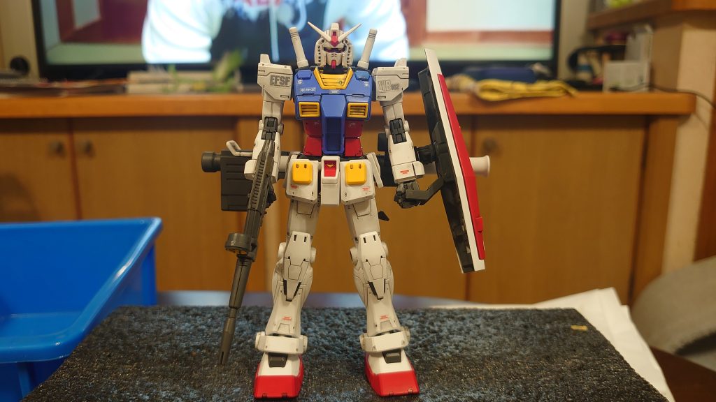 オリジン版ガンダムの中期に変更しました。