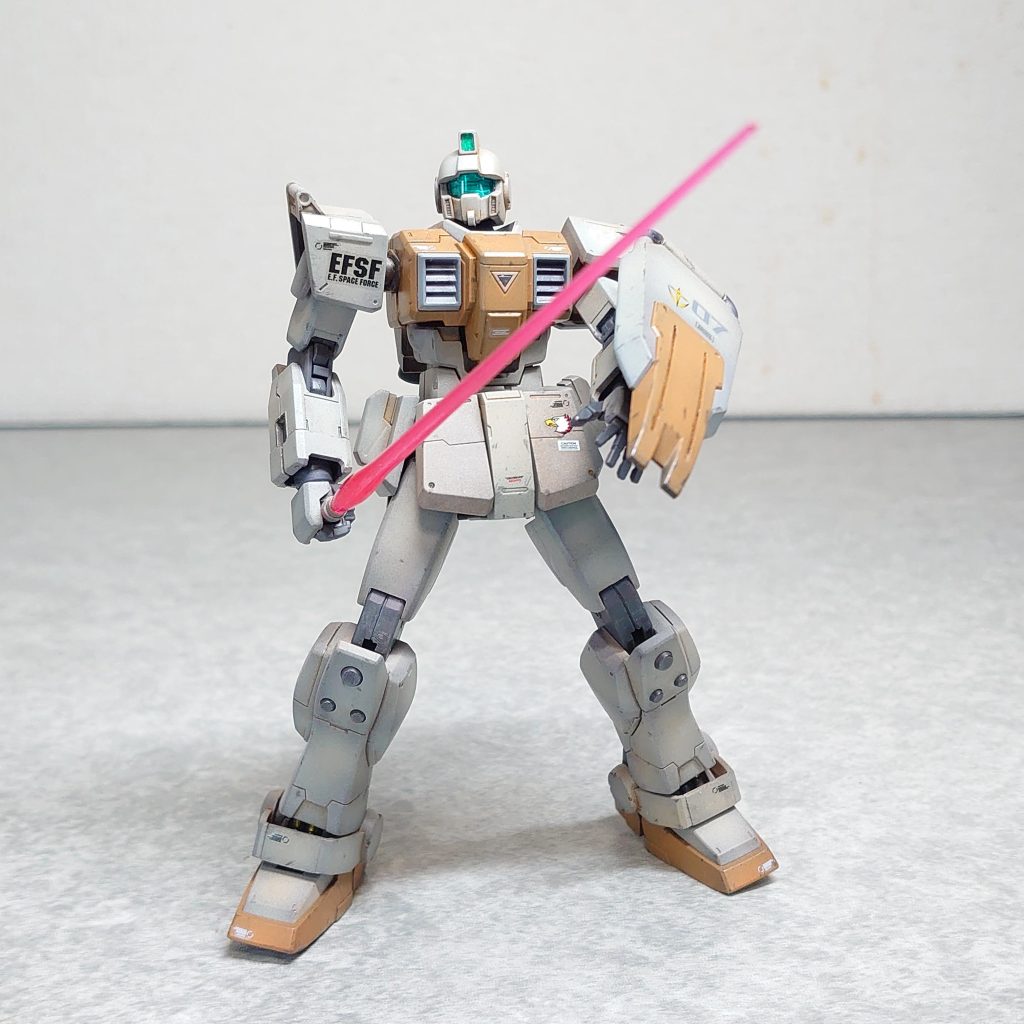 陸戦型ジム–3枚目/制作者：よっぴ猿