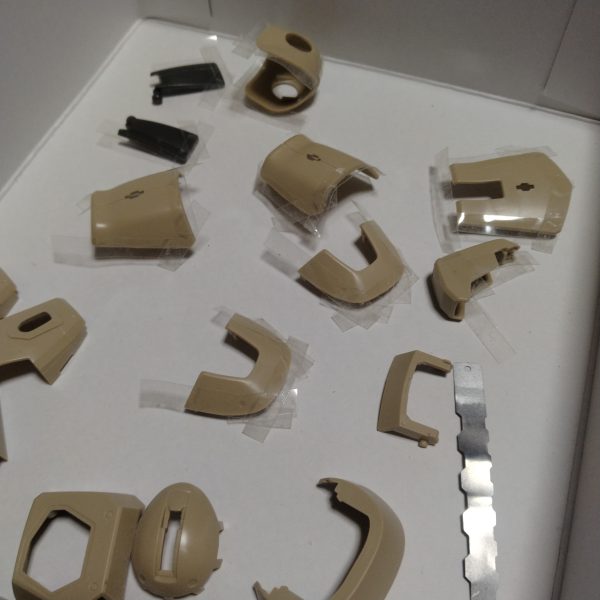 MGザクキャノンユニコーンカラー制作