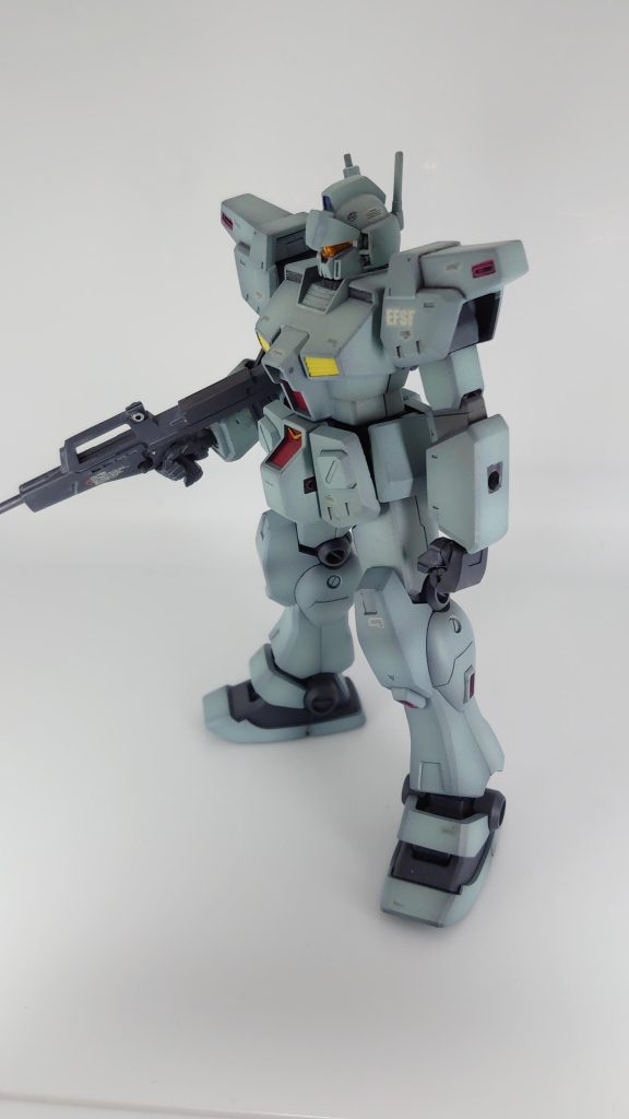 HGUCジムカスタム–5枚目/制作者：よっぴ猿