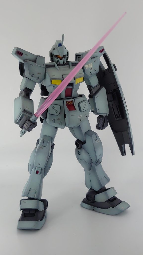 HGUCジムカスタム–2枚目/制作者：よっぴ猿