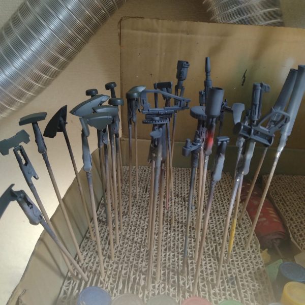 MGザクキャノンユニコーンカラー制作