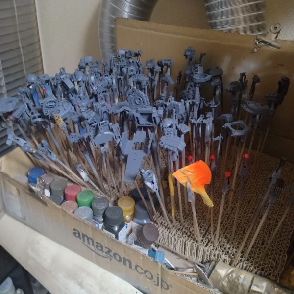 MGザクキャノンユニコーンカラー制作