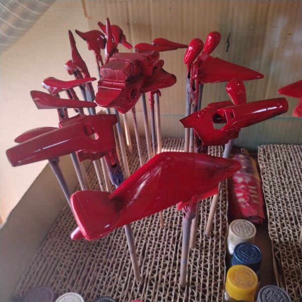 HGヴァル・ヴァロ鏡面仕上げ塗装、製作