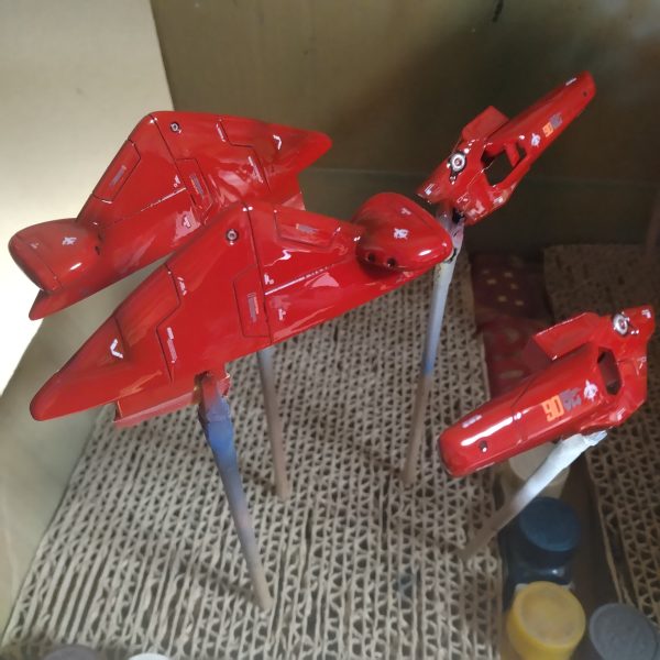 HGヴァル・ヴァロ鏡面仕上げ塗装、製作