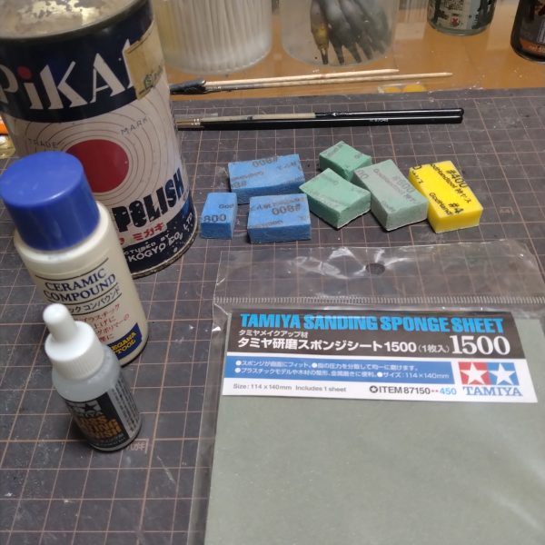 HGヴァル・ヴァロ鏡面仕上げ塗装、製作