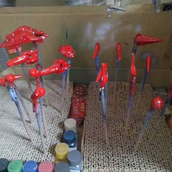 HGヴァル・ヴァロ鏡面仕上げ塗装、製作