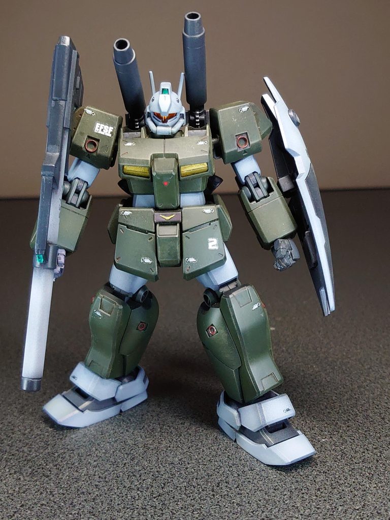 HGUCジムキャノンⅡ–2枚目/制作者：よっぴ猿