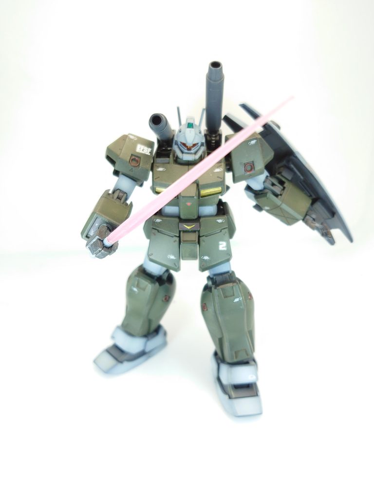 HGUCジムキャノンⅡ–3枚目/制作者：よっぴ猿