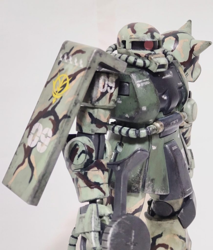 シールド側のアップ。