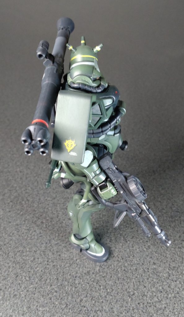 シールは使わず塗装しました