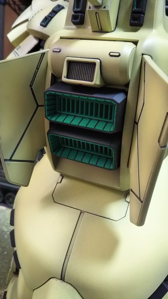 背中のバーニア