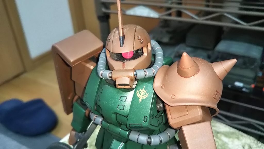 昔作った10円玉風ザク💦