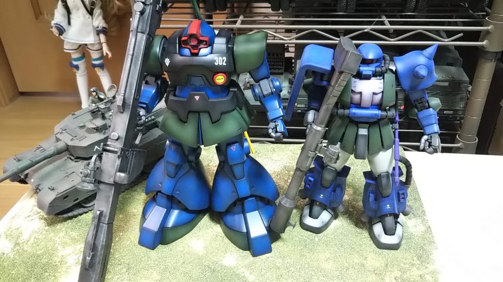 R1-Aから乗り換えたのか💦（この後ゲルググに乗り換えるのはなぜだろう？）