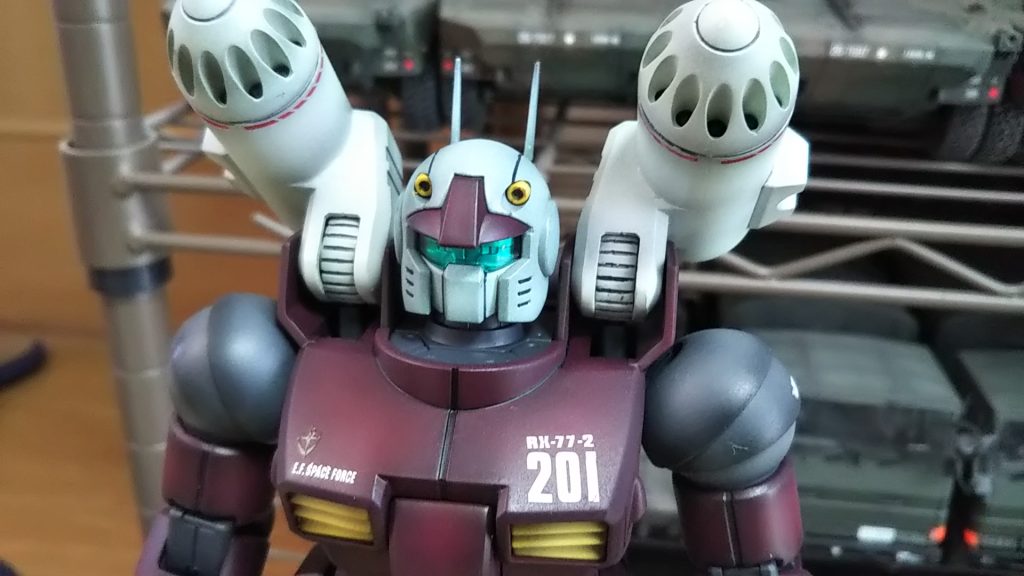 幻の？ガンキャノン201で再現💦キャノンなしどす黒い仕様