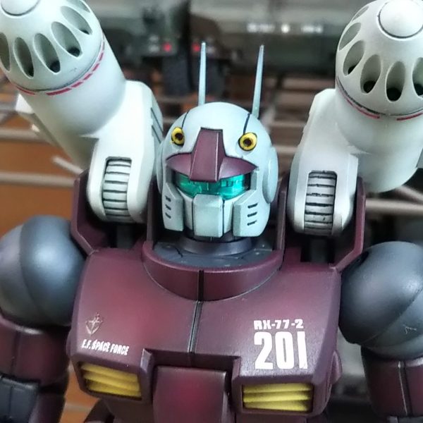 幻の？ガンキャノン201で再現💦キャノンなしどす黒い仕様