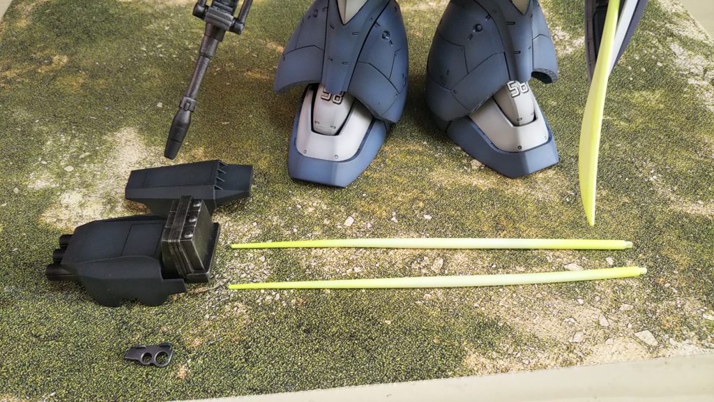 オプション兵器群とビーム