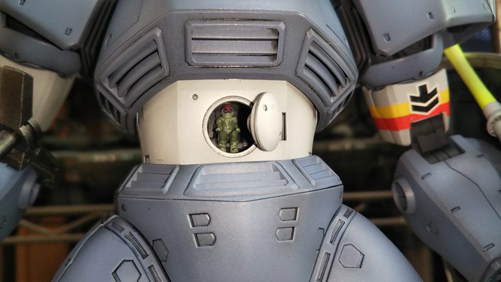 このキットにはパイロット（ジオン一般兵）がついています💦