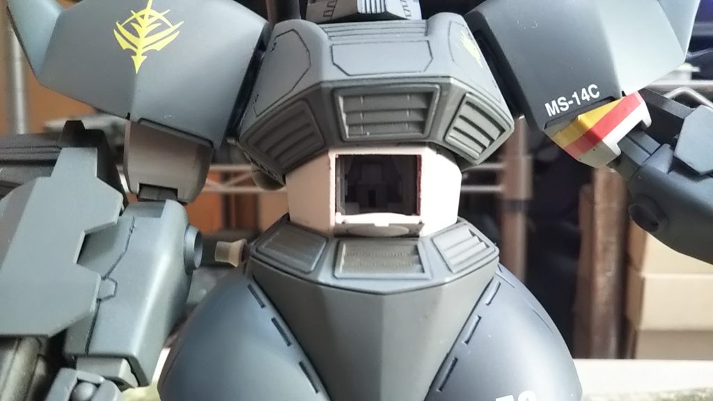 このキットにはパイロットが載せてません💦（当時縫っなかった💦）