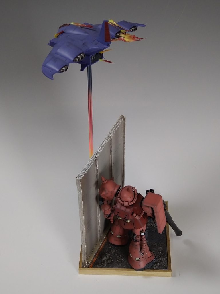 MS-06S シャアザク　「勝利の栄光を君に！」　ガウ攻撃空母　情景–8枚目/制作者：UD-san