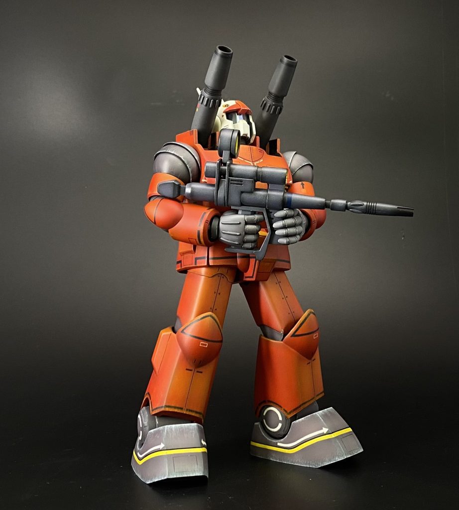 旧キット 1/100ガンキャノン–3枚目/制作者：寡作（カサク）