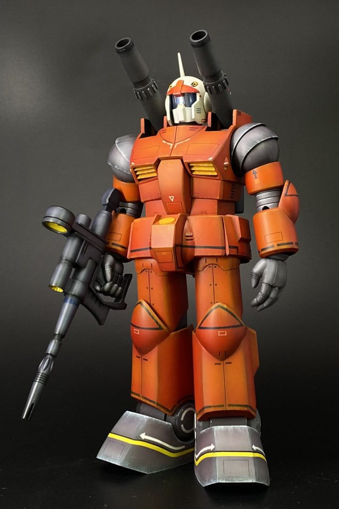 旧キット 1/100ガンキャノン–2枚目/制作者：寡作（カサク）