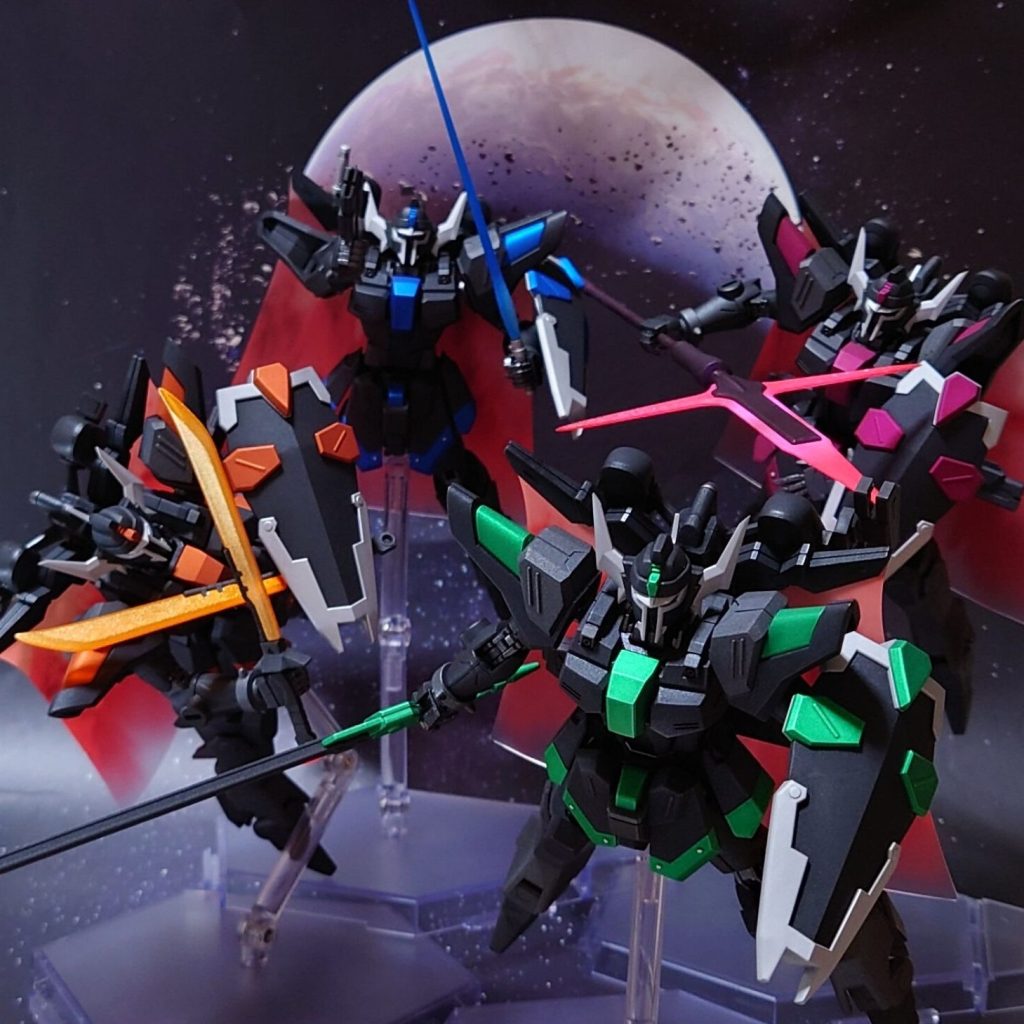 HGCE 1/144 ブラックナイトスコード ルドラ｜黒井 響介さんのガンプラ