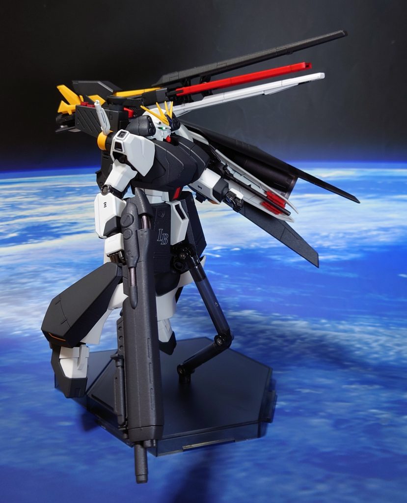 HGUC 1/144 νガンダム(HWS+LFF装備型)