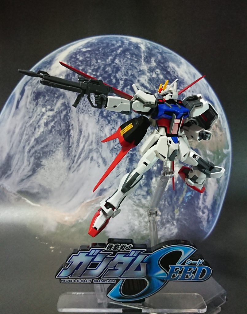 HGCE 1/144 GAT-X105+AQM/E-X01 エールストライクガンダム