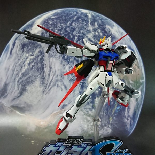 HGCE 1/144 GAT-X105+AQM/E-X01 エールストライクガンダム