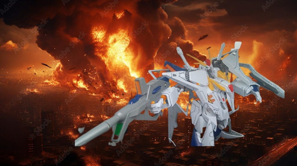 【HG】Ξガンダム–7枚目/制作者：Yosuke