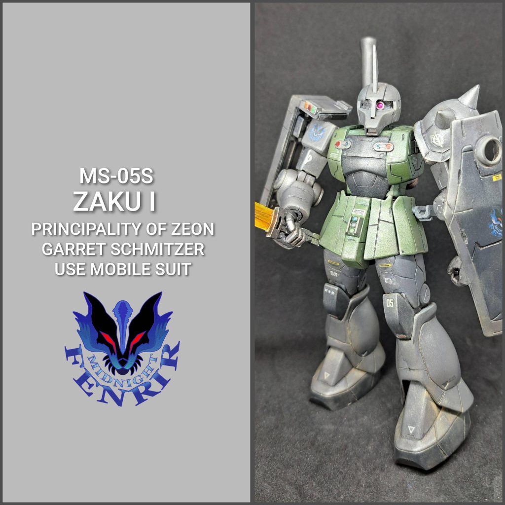 1/144 MS-05S ザクI　ゲラート・シュマイザー専用機