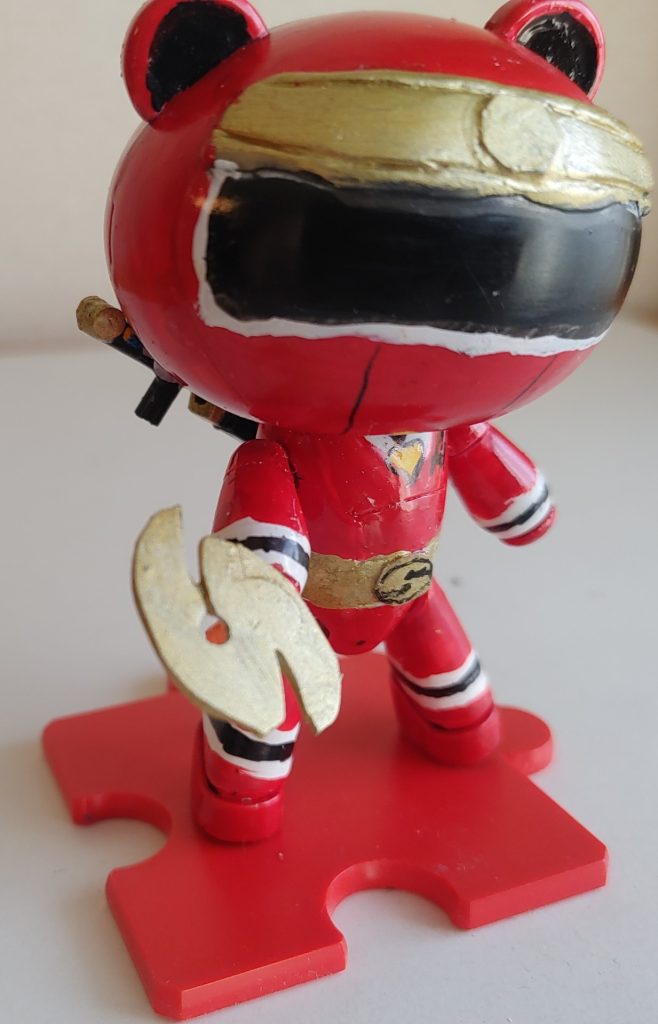 特大サイズですが…手裏剣。プラ板+ランナー製。