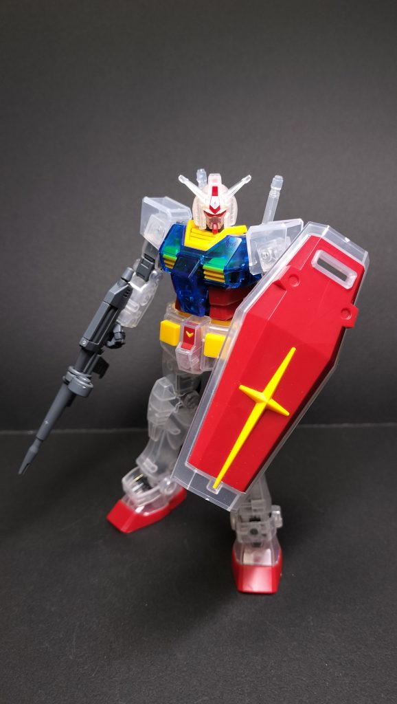 一番くじの景品です。スミ入れのみで、他は特に手を加えていません。