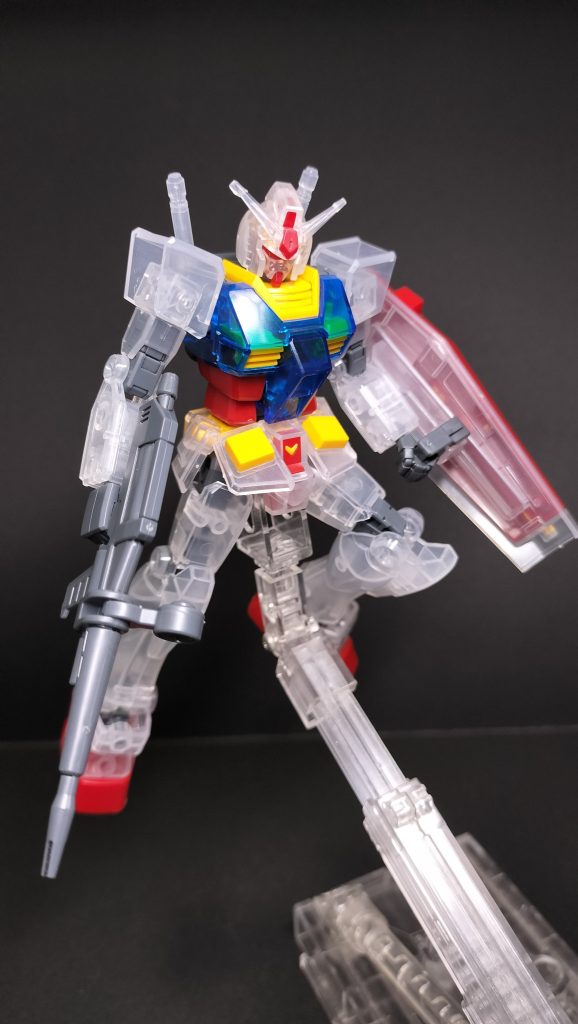 EG 1/144 RX-78-2 ガンプラ ソリッドクリア–4枚目/制作者：シュン