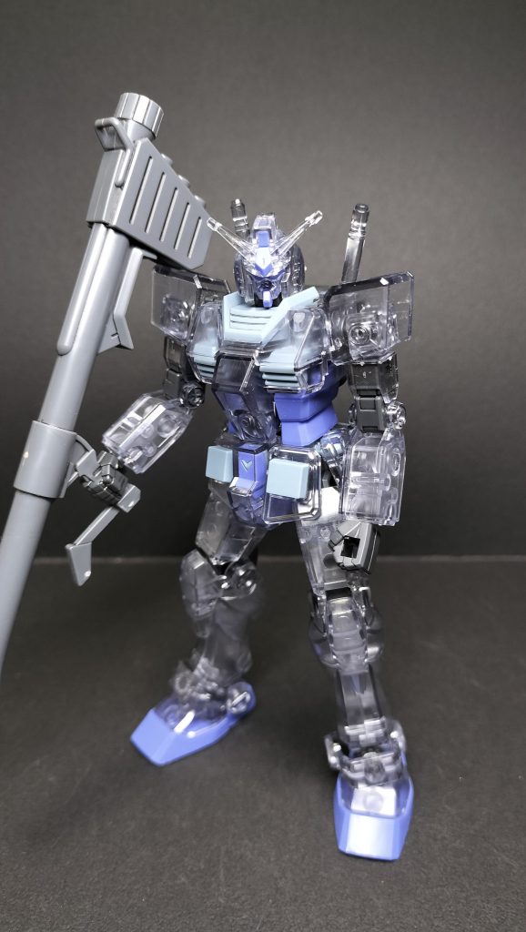 一番くじの景品です。スミ入れのみで、他は特に手を加えていません。