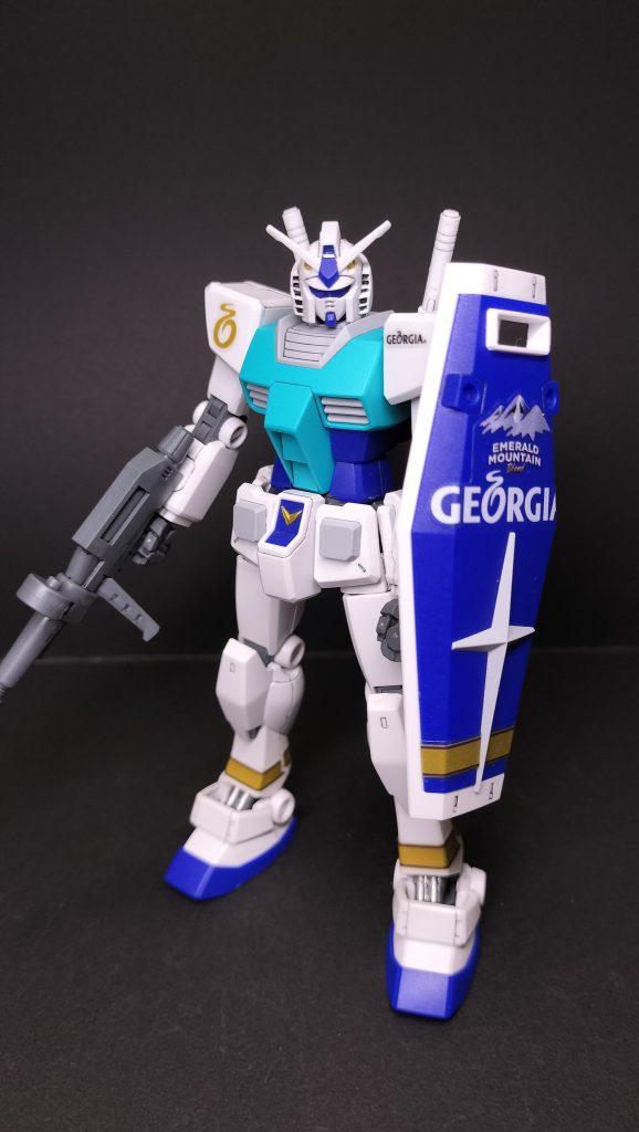 GEORGIAのキャンペーンで当選したガンプラです。