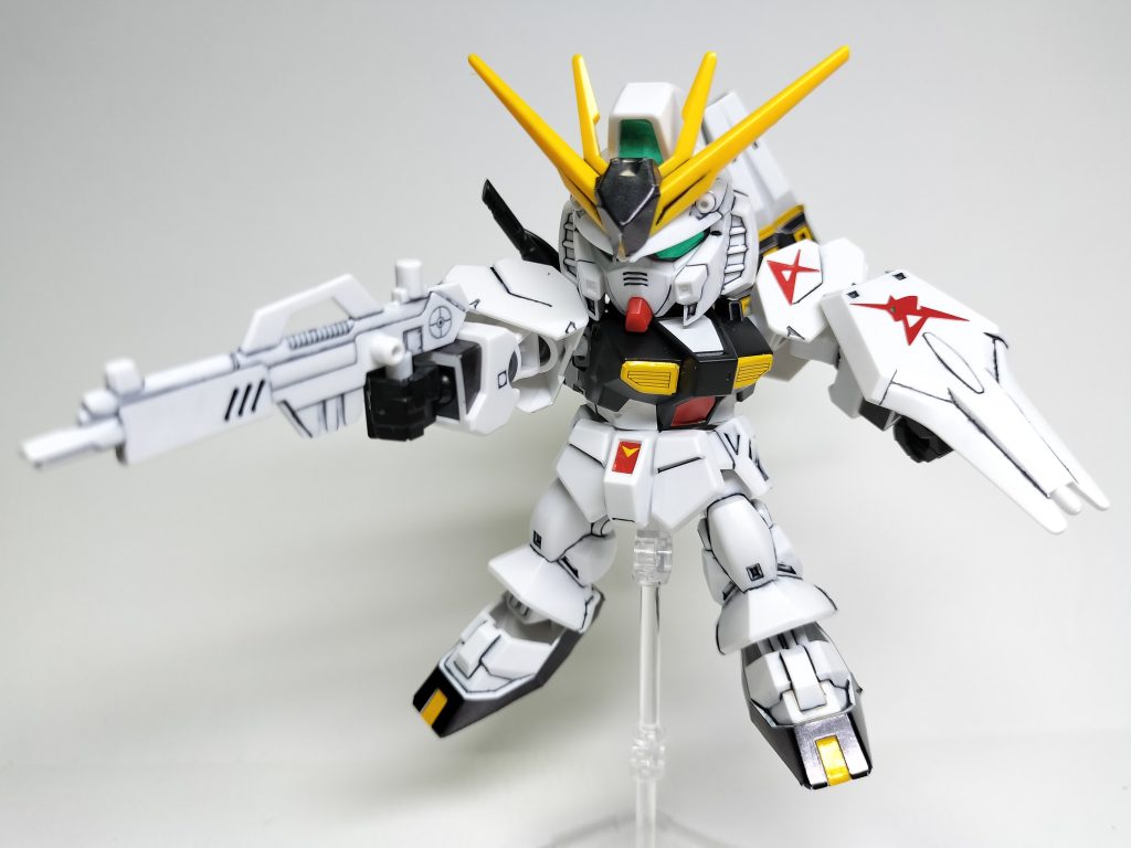 SDガンダムEXスタンダード RX-93 νガンダム–4枚目/制作者：シュン