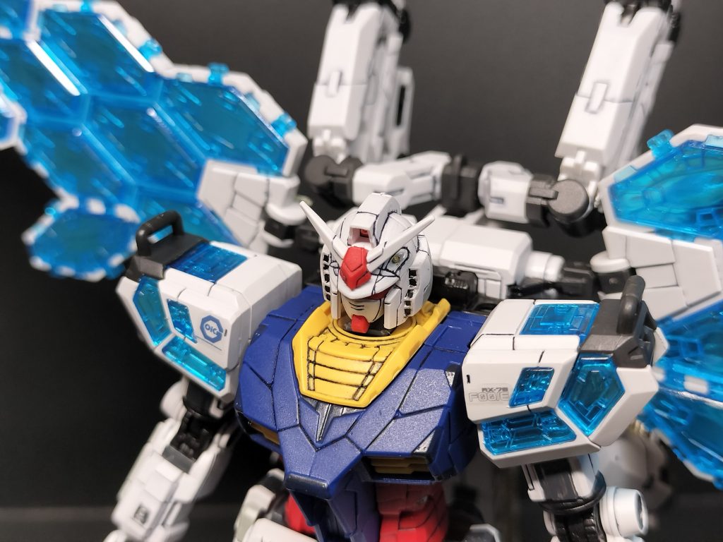 EXPO2025 1/144 RX-78F00/E ガンダム (EX-001 グラスフェザー装備)